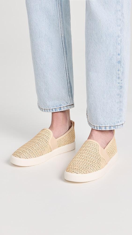 Vince Blair Raffia Slip On Sneakers | Shopbop Product Image