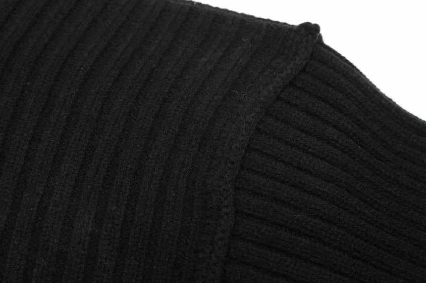 Ribbed Knit Shrug Product Image