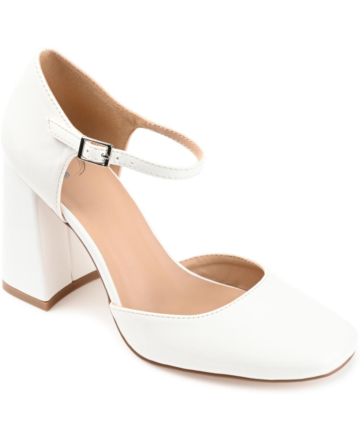 Journee Collection Hesster Womens Ankle Strap Heels Product Image