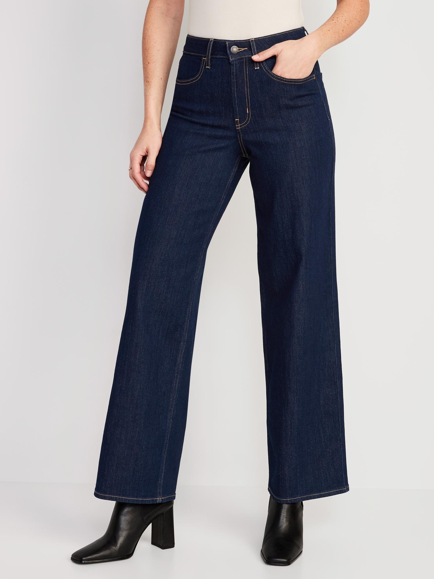 High-Waisted Wow Wide-Leg Jeans for Women product image