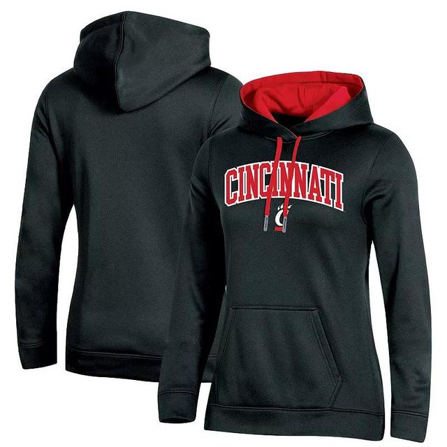 Womens Champion Cincinnati Bearcats Arch Logo 2.0 Pullover Hoodie Product Image