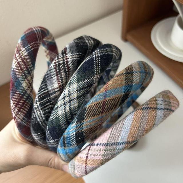 Plaid Headband Product Image