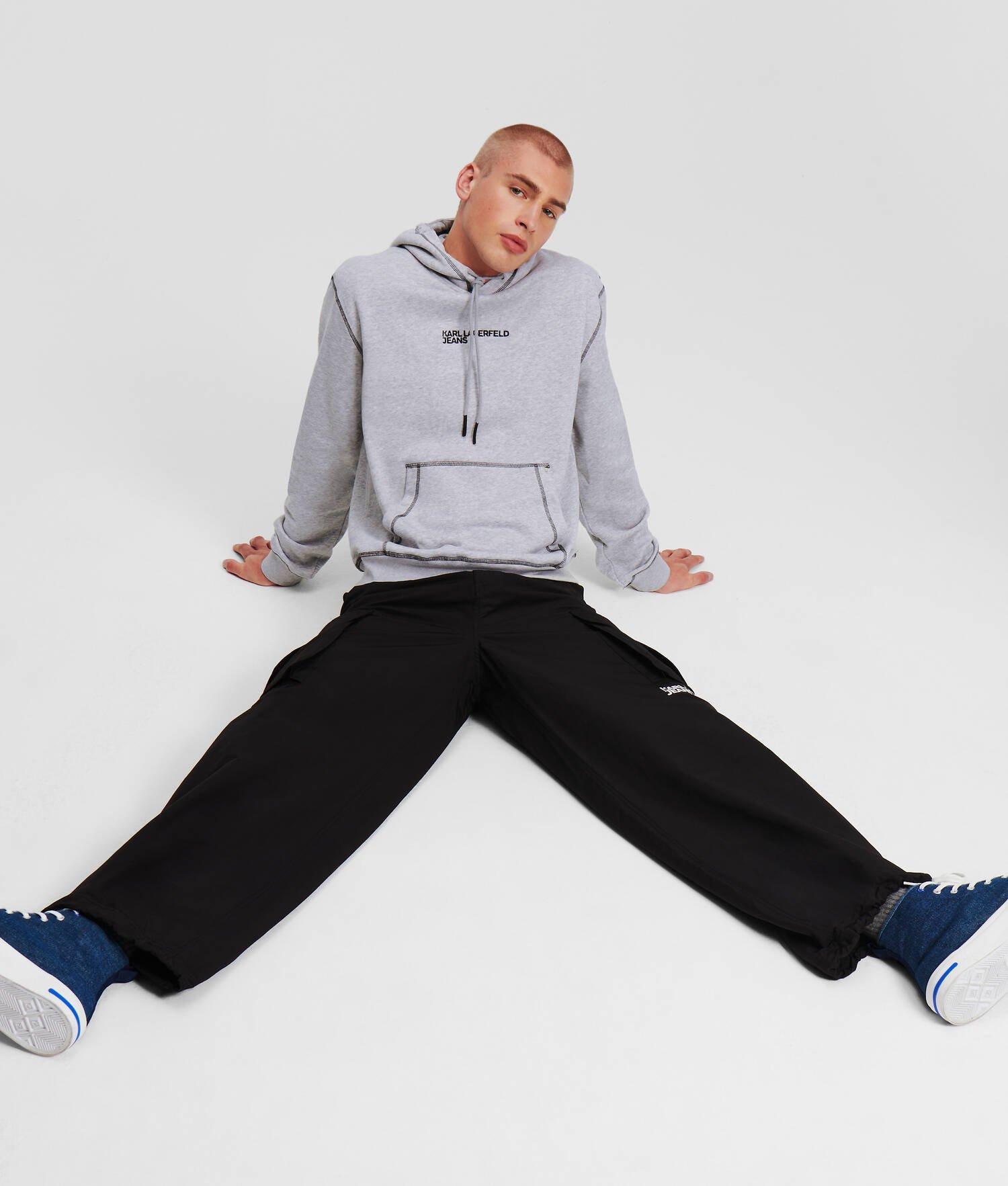 KLJ CONTRAST STITCH HOODIE Product Image