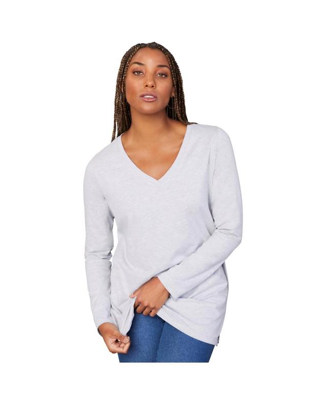 June + Vie Womens June + Vie Long-Sleeve V-Neck One + Only Tunic Product Image