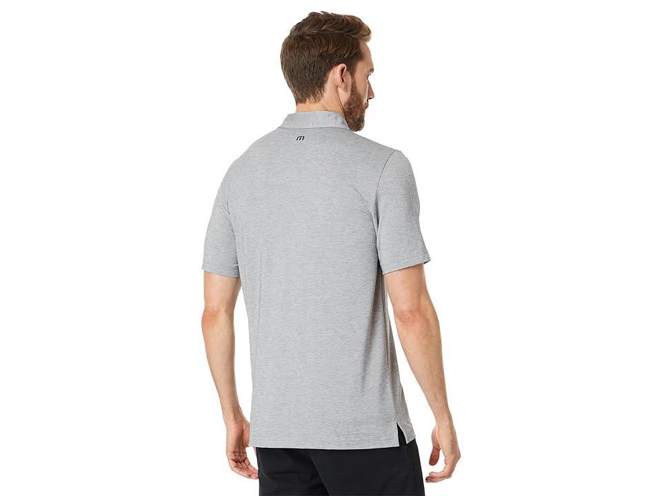 TravisMathew Underwater Museum (Heather Medium Grey) Men's Clothing Product Image