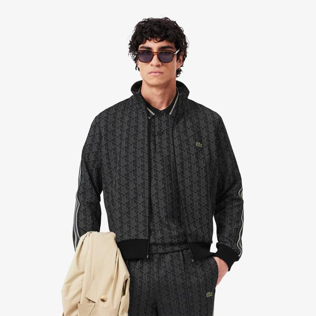 Paris Zip-Up Jacquard Track Jacket Product Image