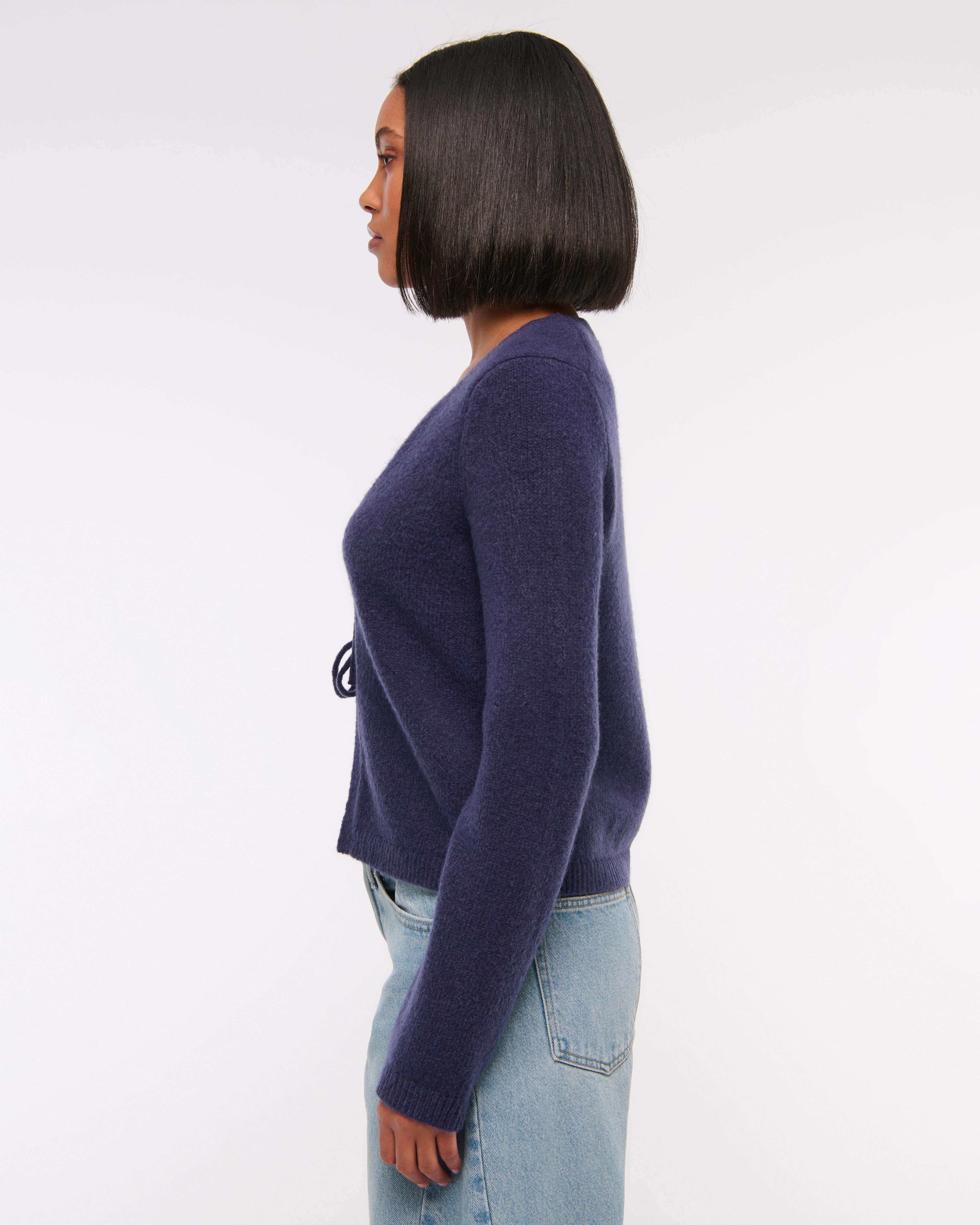 Tie-Front Cardigan Product Image