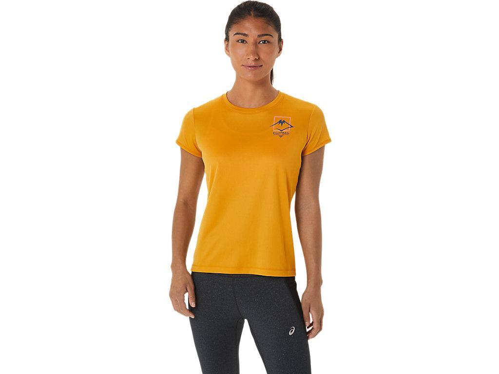 ASICS Women's Fujitrail Logo Short Sleeve Top Product Image