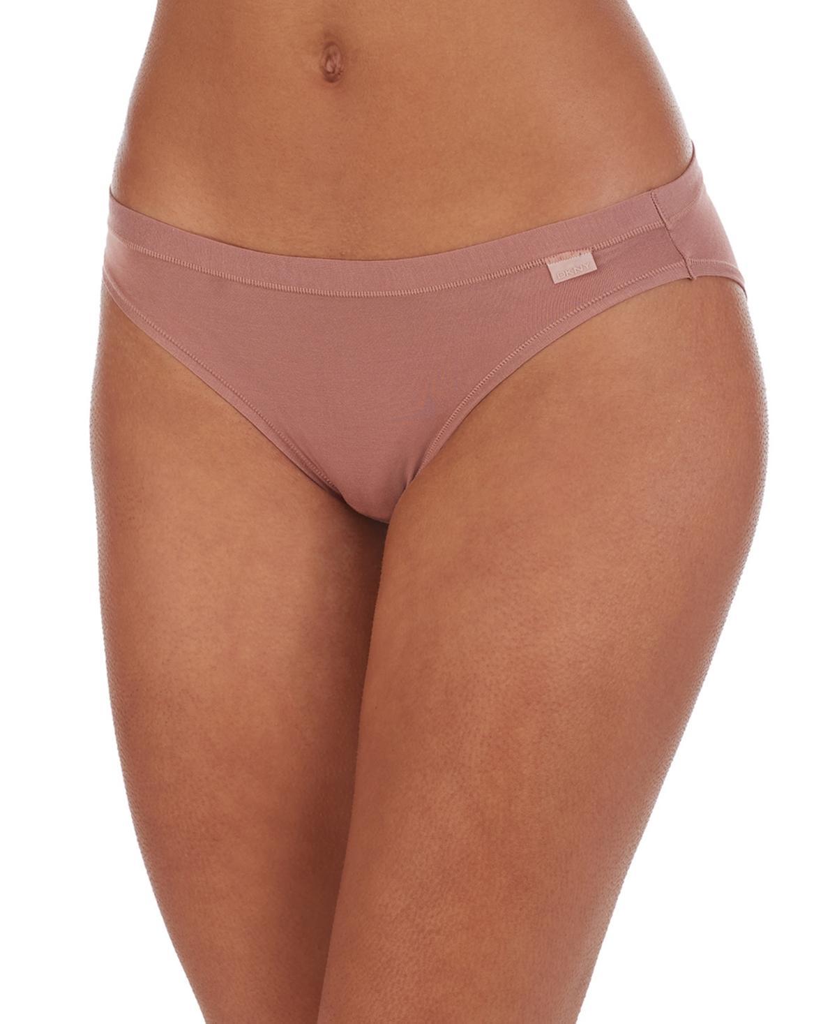 DKNY Soft Stretch Ribbed Modal Bikini Panty Product Image