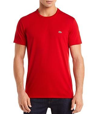 Lacoste Crewneck Pima Cotton Tee Product Image