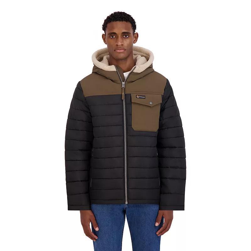 Mens Halitech Quilted Hooded Jacket Product Image