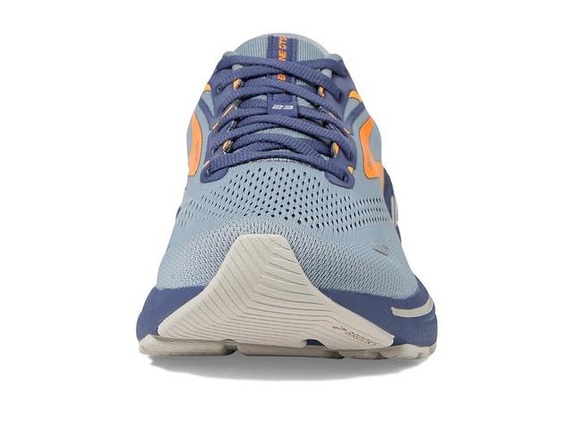 Brooks Men's Adrenaline GTS 23 (Grey/Crown /Orange) Men's Shoes Product Image