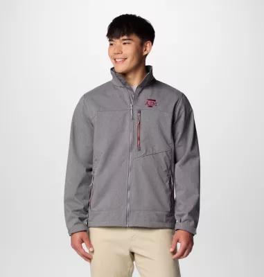 Columbia Men's Collegiate Ascender III Softshell - Texas A&M- Product Image