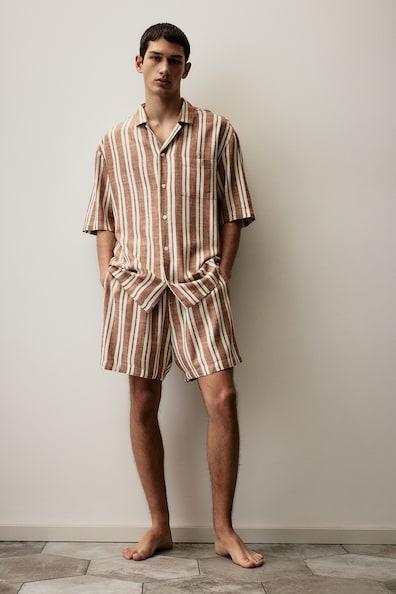 Pajama Shirt and Shorts Product Image