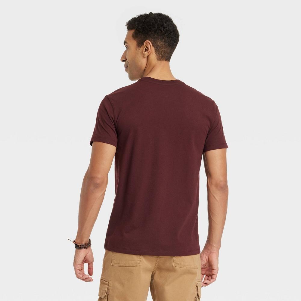 Mens Big & Tall Every Wear Short Sleeve T-Shirt - Goodfellow & Co Pomegranate Mystery XXLT Product Image