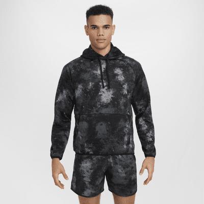 Nike Men's Camo Therma-FIT Versatile Pullover Hoodie Product Image