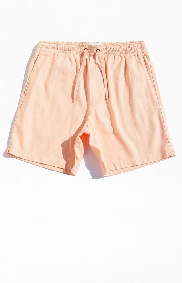 Men's Cotton Textured Volley Shorts Product Image