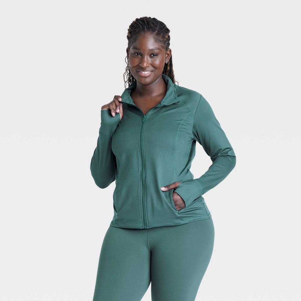 Womens Full Zip Jacket - All In Motion XS Product Image