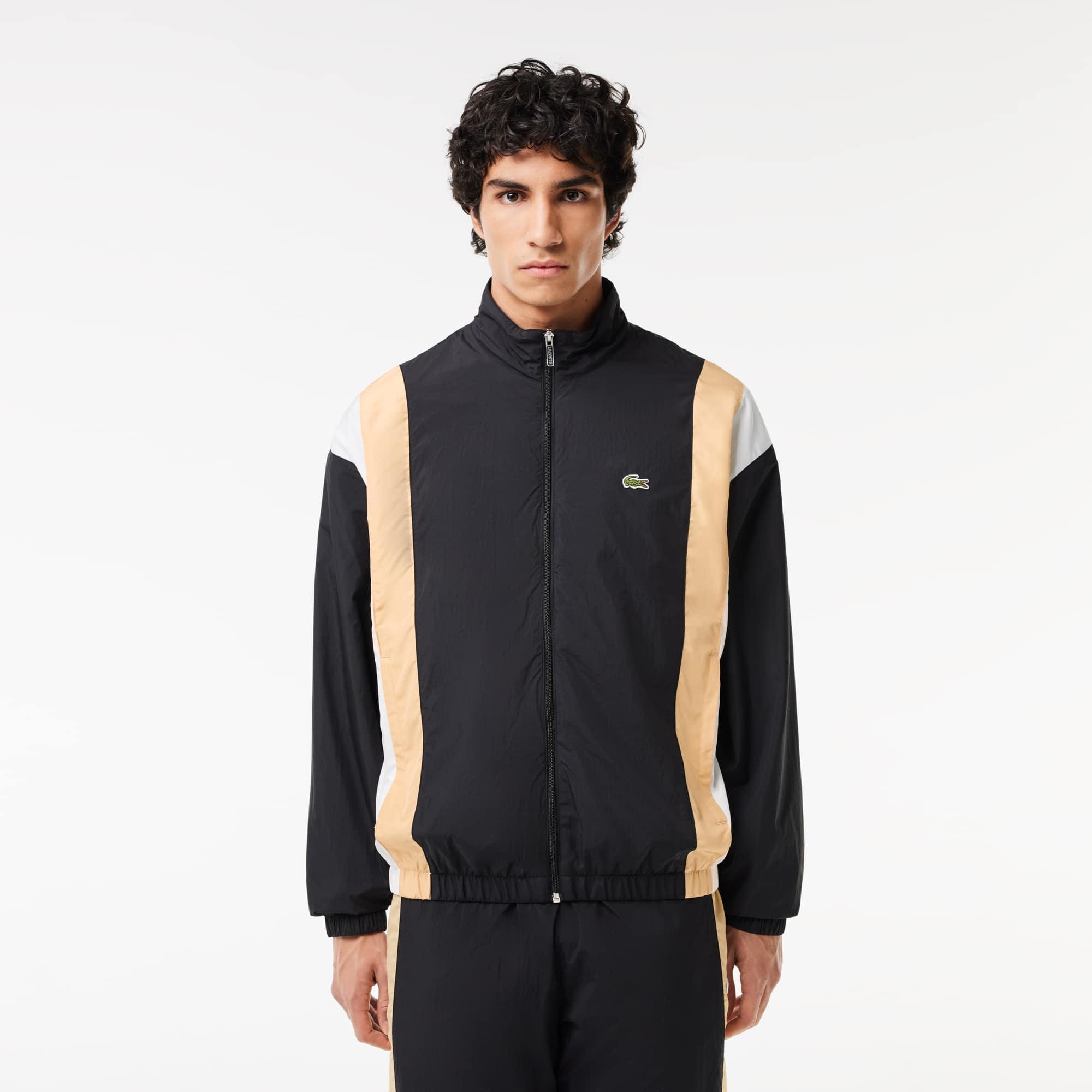 Men's Colorblock Waterproof Track Jacket Product Image