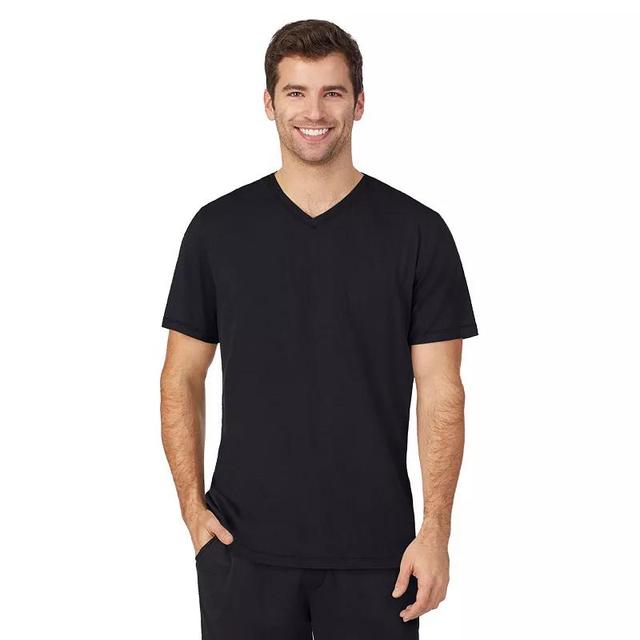 Mens Cuddl Duds Far-Infrared Enhance V-Neck Pajama Tee Product Image