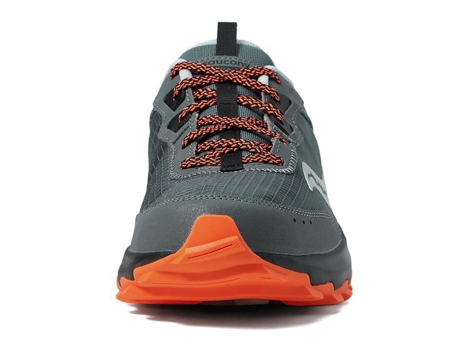 Saucony Aura TR (Carbon/Orange) Men's Shoes Product Image