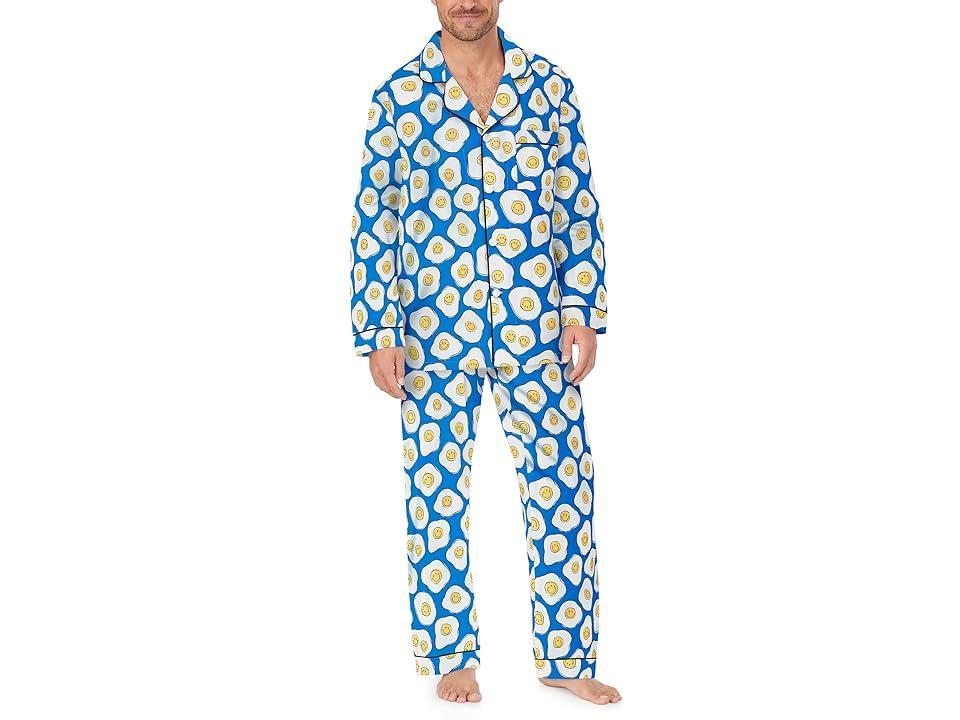 Bedhead PJs Zappos Print Lab: Sunny Side Up Long Sleeve Classic PJ Set (Sunny Side Up) Men's Pajama Sets Product Image