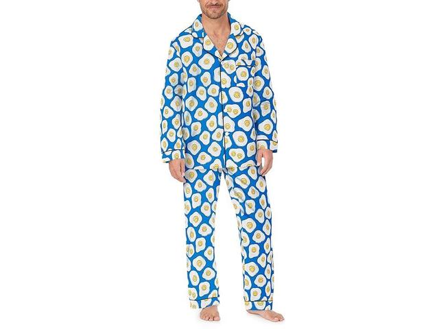 Bedhead PJs Zappos Print Lab: Sunny Side Up Long Sleeve Classic PJ Set (Sunny Side Up) Men's Pajama Sets Product Image