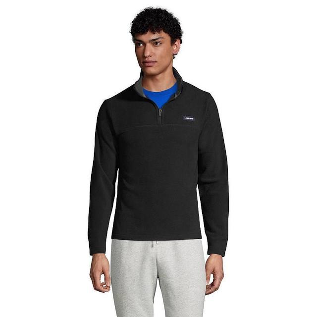 Big & Tall Lands End Fleece Quarter-Zip Pullover, Mens Product Image