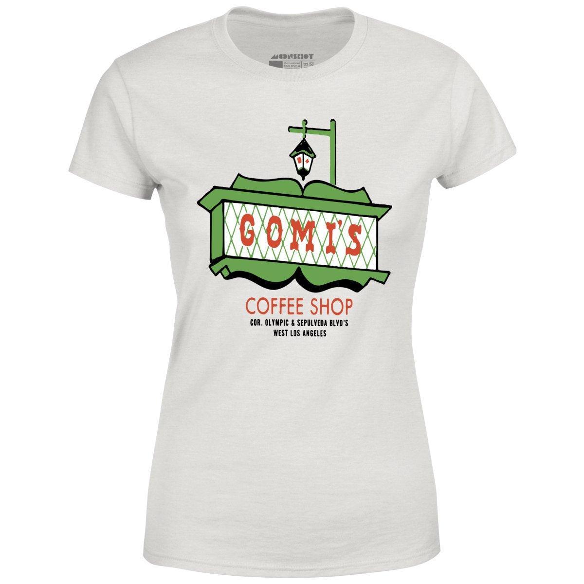 Gomi's Coffee Shop - Los Angeles, CA - Vintage Restaurant - Women's T-Shirt Female Product Image