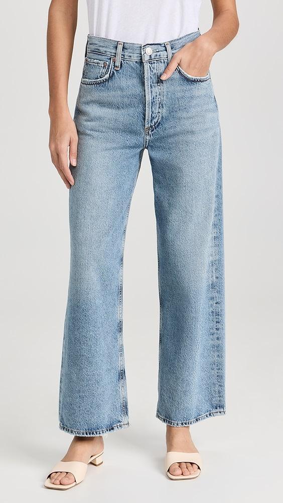 AGOLDE Ren: High Rise Wide Leg Jeans | Shopbop Product Image