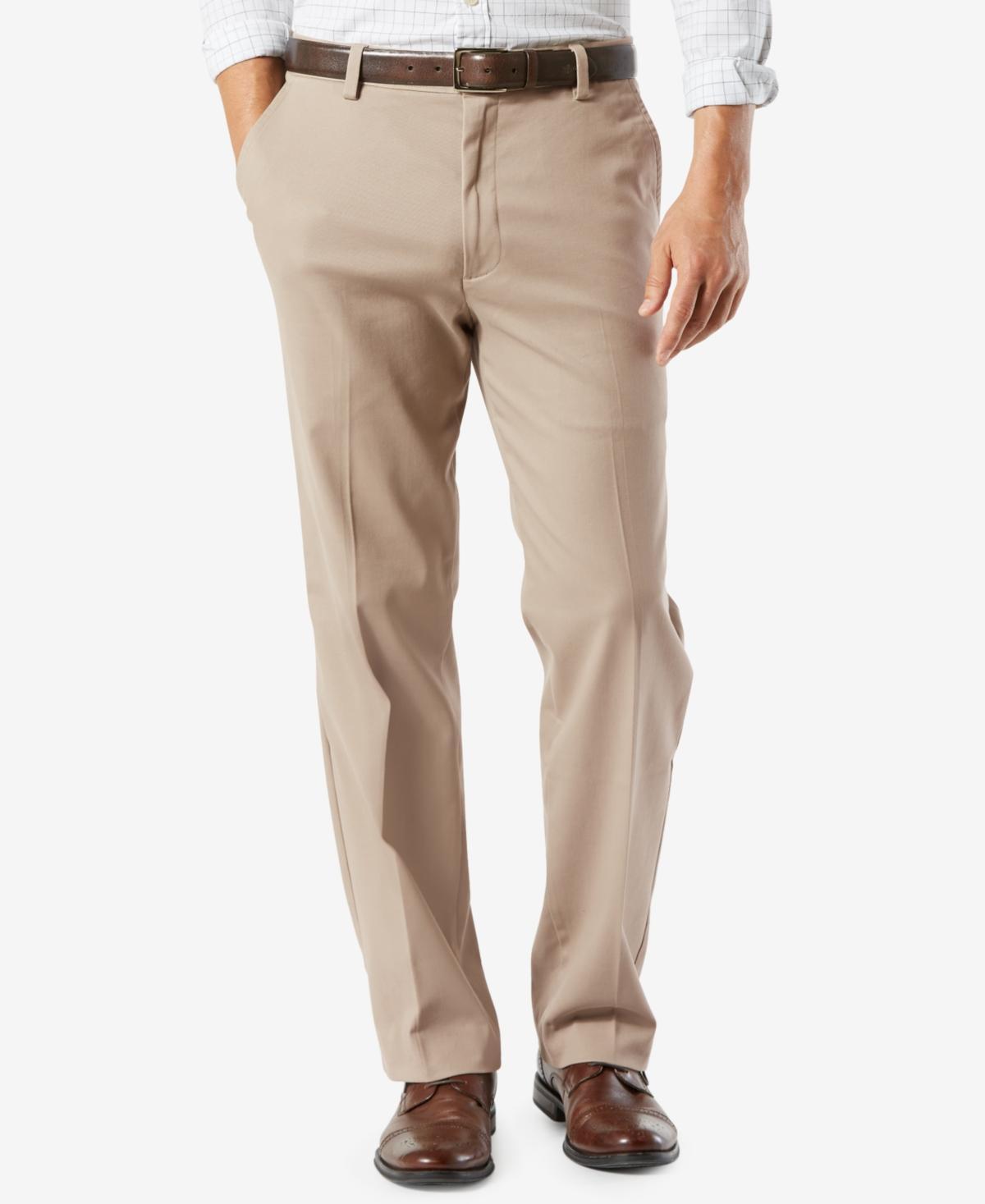 Mens Dockers Stretch Easy Khaki Classic-Fit Flat-Front Pants Product Image