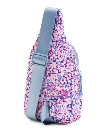 Printed Puff Nylon Sling Bag for Women Product Image