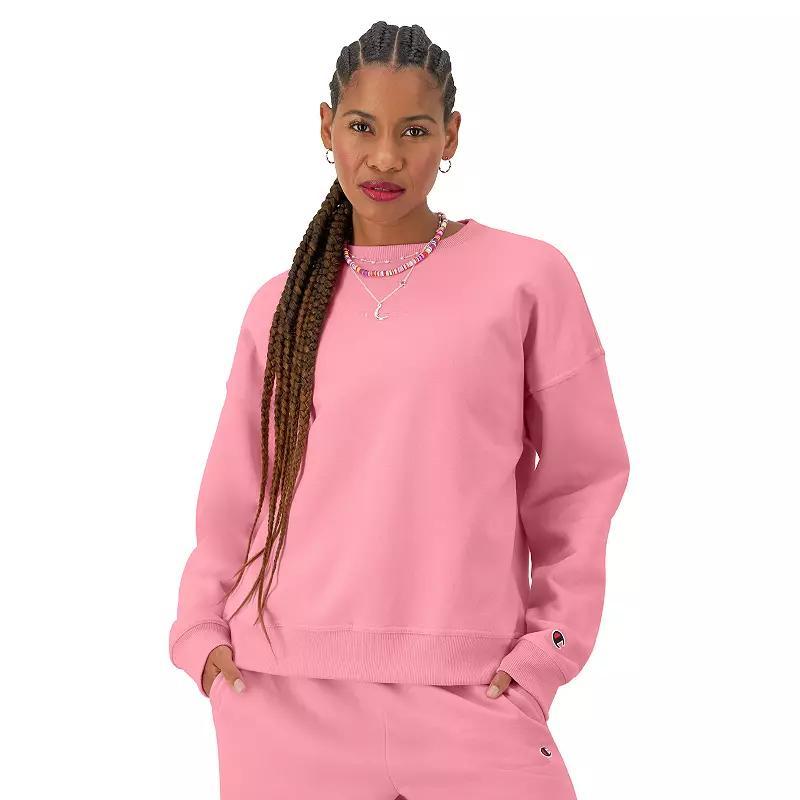 Champion Womens Powerblend Crewneck Sweatshirt Product Image