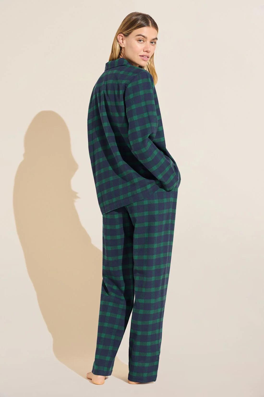 Eberjey Flannel Long Pj Set Product Image