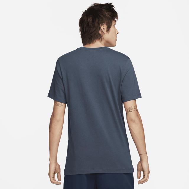 Mens Nike Navy Barcelona Mercurial Sleeve T-Shirt Product Image