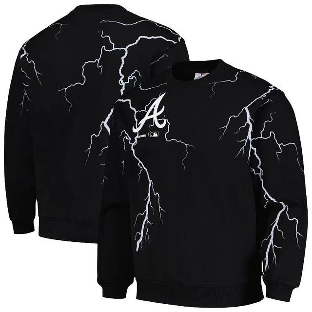 Mens PLEASURES Chicago White Sox Lightning Crewneck Pullover Sweatshirt Product Image