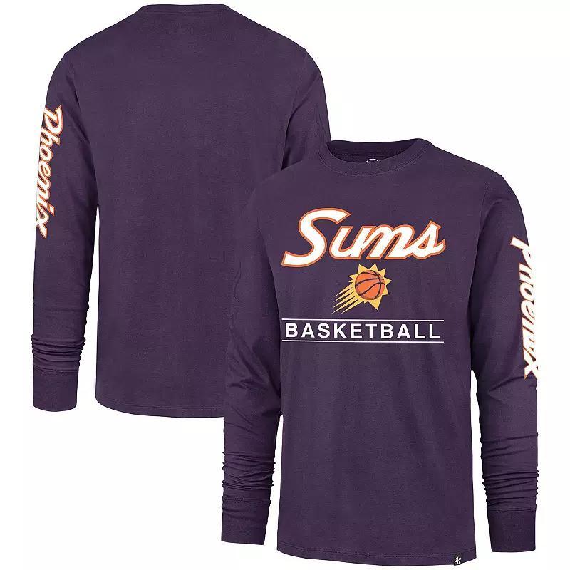 Mens 47 Purple Phoenix Suns 2023/24 City Edition Triplet Franklin Long Sleeve T-Shirt Product Image