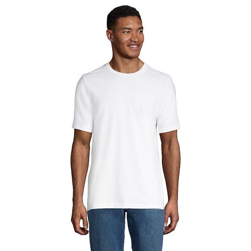 Big & Tall Lands End Super-T Classic-Fit Tee, Mens Product Image