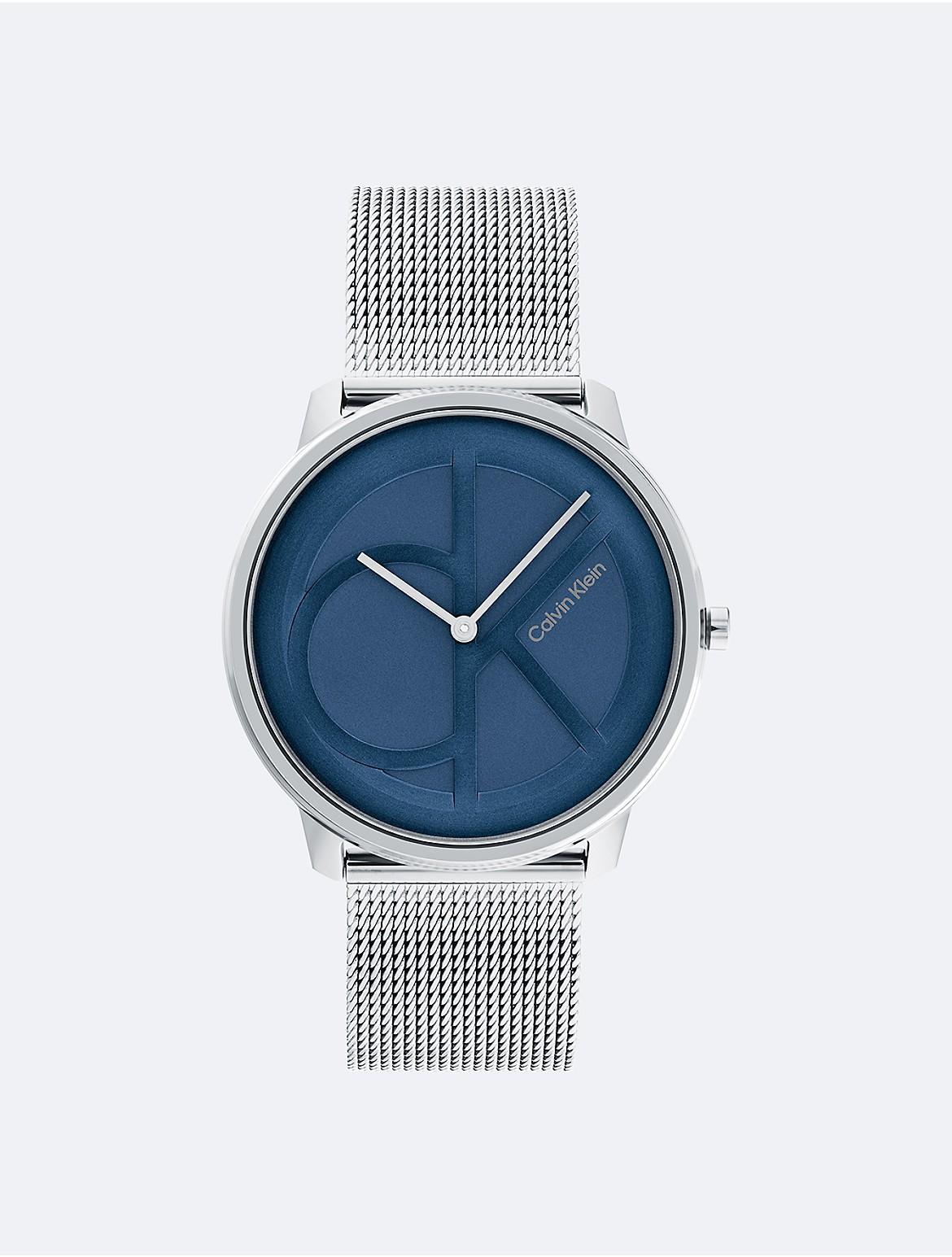 Calvin Klein Stainless Steel Mesh Bracelet Watch 40mm - Silver Product Image