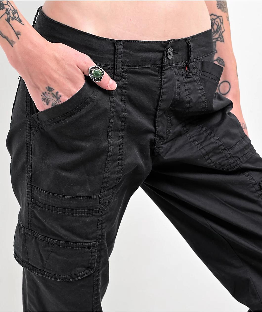 Unionbay Cobe Black Cargo Pants Product Image