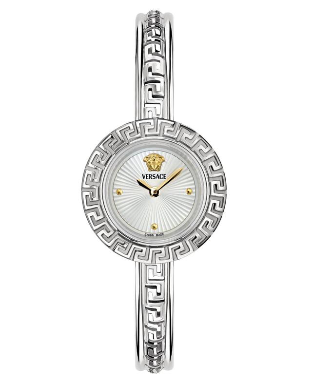 Versace Womens Swiss Rose Gold Ion Plated Stainless Steel Bangle Bracelet Watch 28mm Product Image