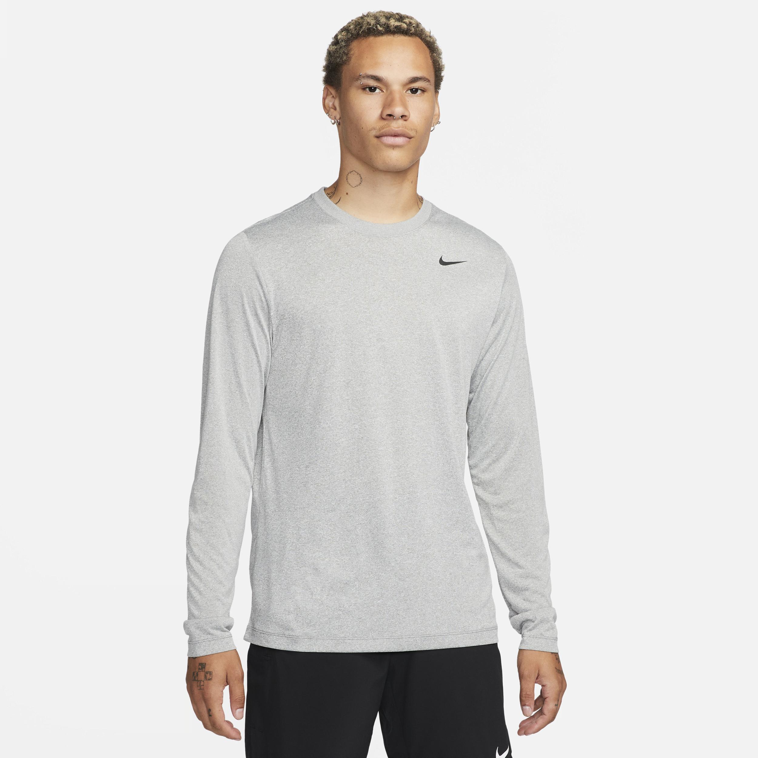 Nike Men's Dri-FIT Legend Long-Sleeve Fitness Top Product Image