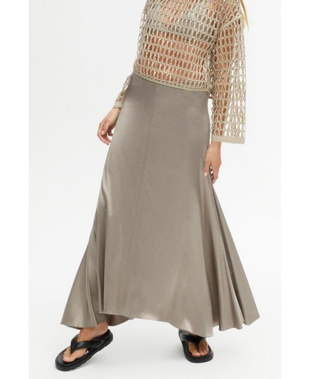 Nocturne Womens Asymmetrical Long Skirt Product Image