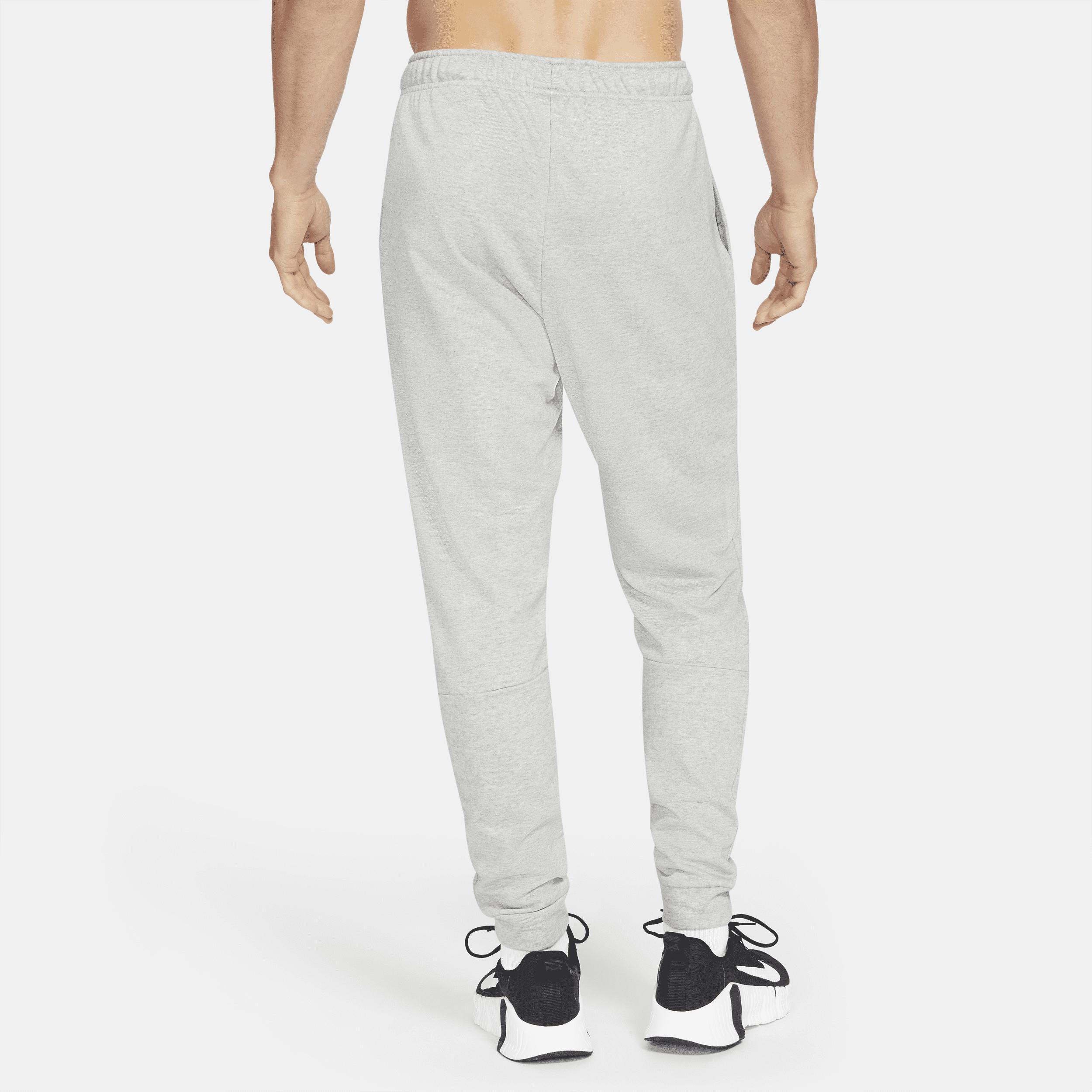 Mens Nike Dri-FIT Fleece Training Pants Grey Product Image