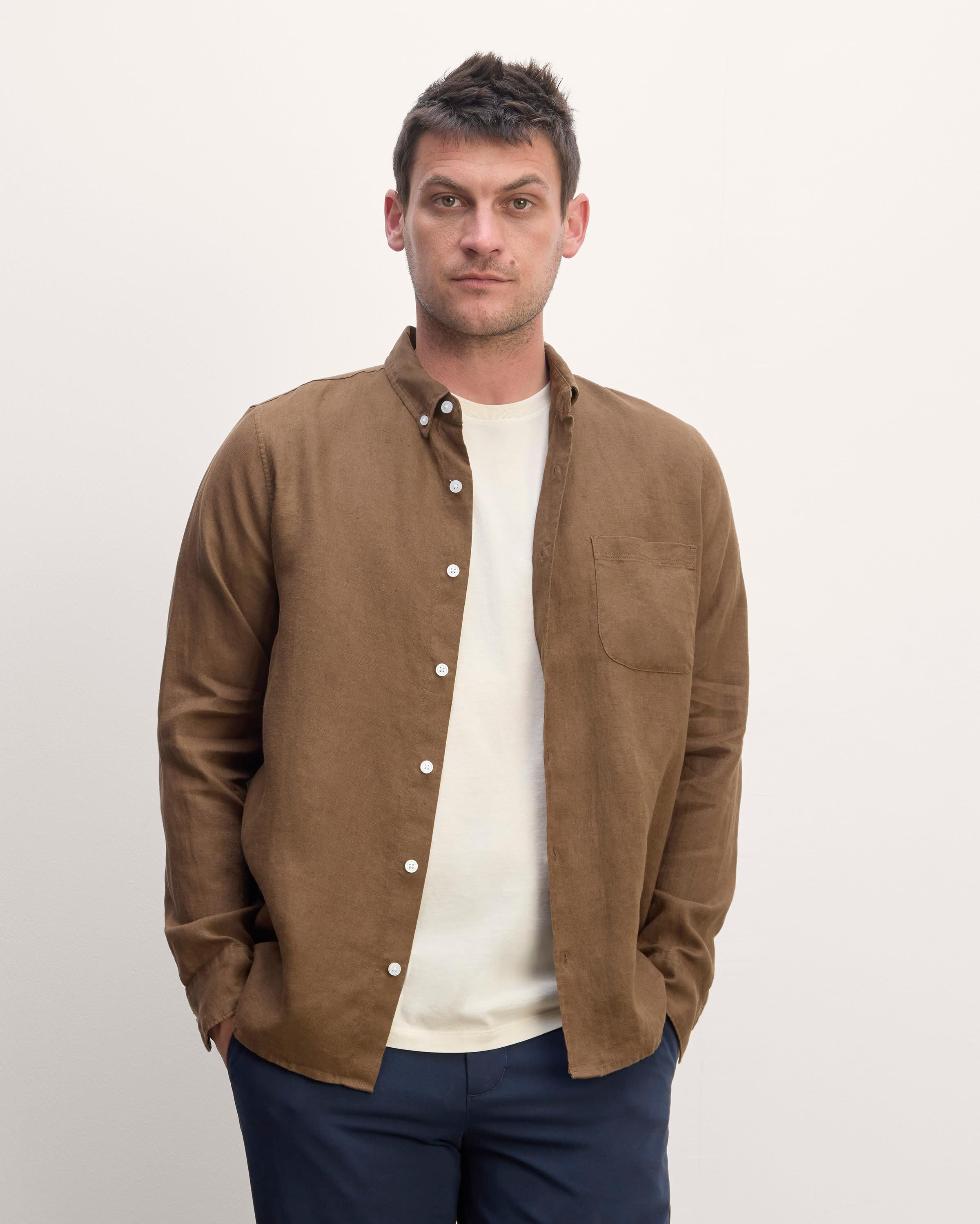 The Classic Shirt in Linen Product Image