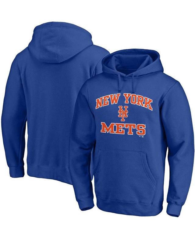 Mens Royal New York Mets Heart Soul Pullover Hoodie Product Image