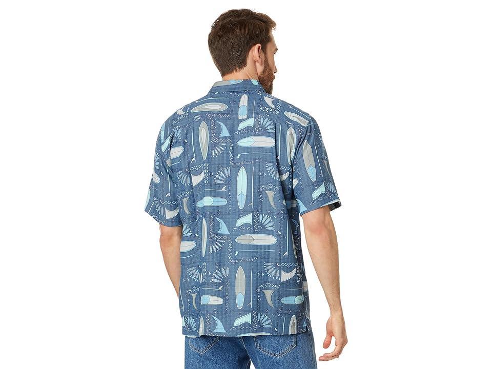 Quiksilver Waterman Long Boards Short Sleeve Woven (Longboards Ensign ) Men's Clothing Product Image