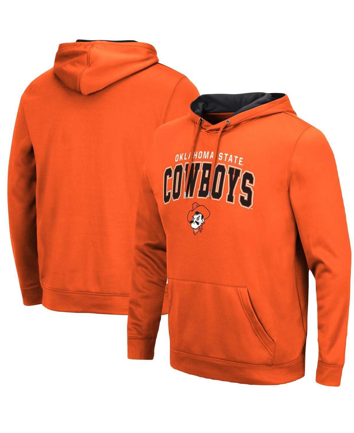 Mens Colosseum Orange Oklahoma State Cowboys ResistancePullover Hoodie Product Image