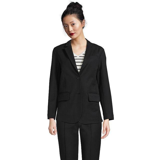 Lands End Womens Bi Stretch Blazer Jacket Product Image