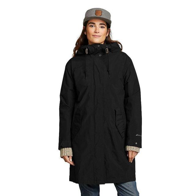 Womens Eddie Bauer Port Townsend Trench Jacket Product Image